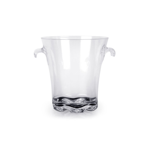 Thunder Group PLTHBK040C 4 Qt. Clear Polycarbonate Ice Bucket with Handles