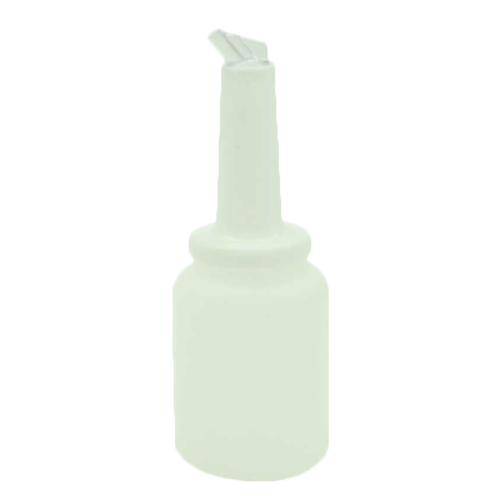 Thunder Group PLSNP02W 2 Qt. White Plastic Storer and Pour