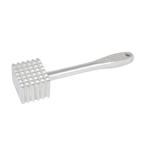 Thunder Group ALMH002 10" L Aluminum 4-Sided Meat Tenderizer