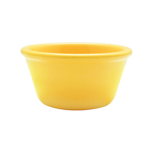 Thunder Group ML538YW1 4 Oz. Yellow Melamine Round Smooth Ramekin