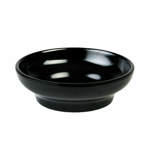 Thunder Group ML351BL1 4.5 Oz. Black Melamine Salsa Bowl