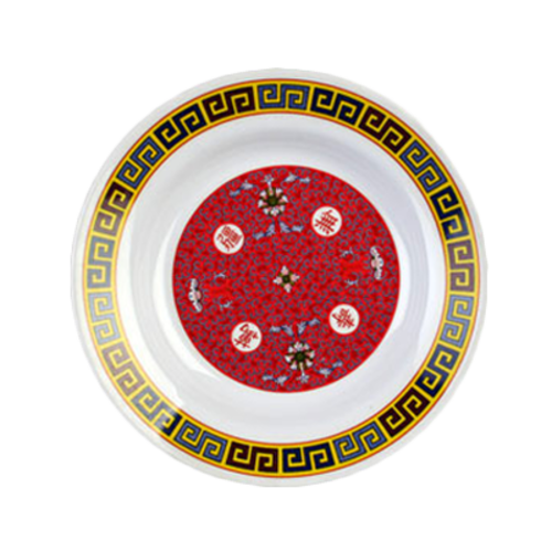 Thunder Group 1110TR 12 Oz. Melamine Longevity Soup Plate