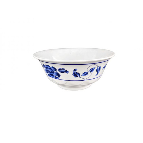 Thunder Group 5265TB 25 Oz. Melamine Lotus Scalloped Bowl