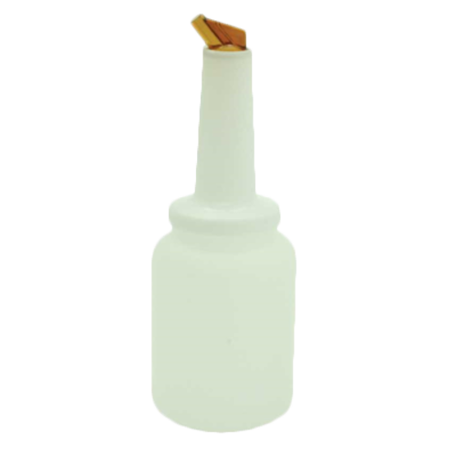 Thunder Group PLSNP02B 2 Qt. Brown Plastic Storer and Pour