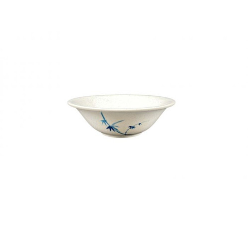 Thunder Group 5107BB 24 Oz. Melamine Blue Bamboo Deep Round Bowl