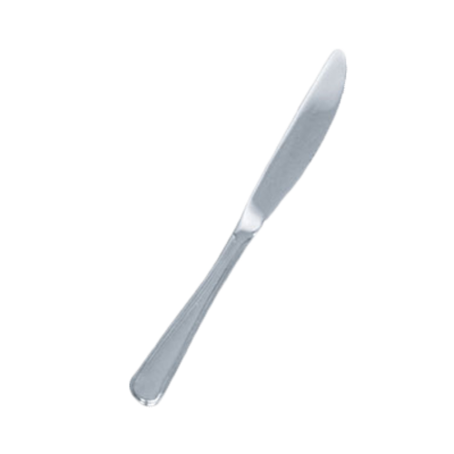 Thunder Group SLGD009 8.66" L Stainless Steel Solid Handle Dinner Knife