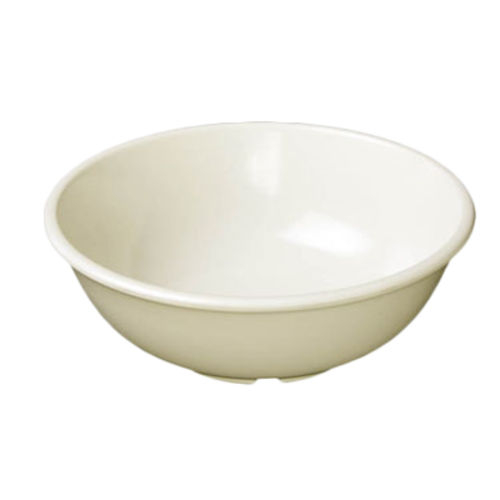 Thunder Group CR5807V 32 Oz. Ivory Melamine Salad Bowl
