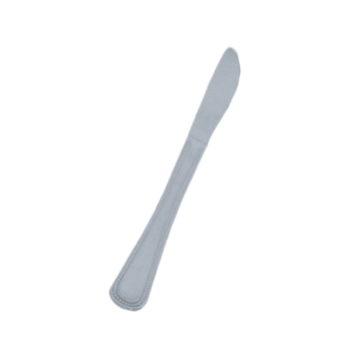 Thunder Group SLNP009 8.58" L Stainless Steel Solid Handle Dinner Knife