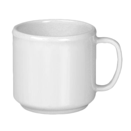 Thunder Group CR9035W 10 Oz. White Melamine Mug