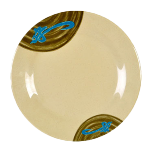 Thunder Group 1006J 6" Dia. Melamine Wei Round Plate