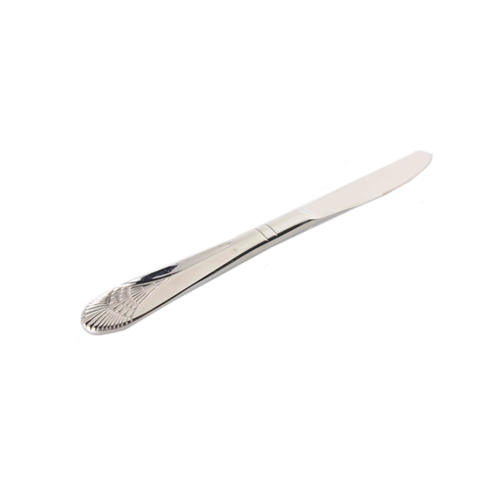 Thunder Group SLEL209 8.8" L Stainless Steel Solid Handle Dinner Knife