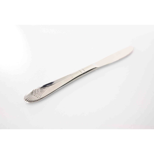 Thunder Group SLEL209 8.8" L Stainless Steel Solid Handle Dinner Knife