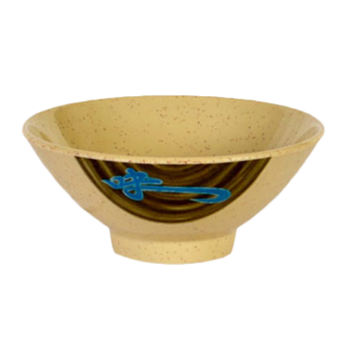 Thunder Group 3005J 9 Oz. Melamine Wei Round Rice Bowl