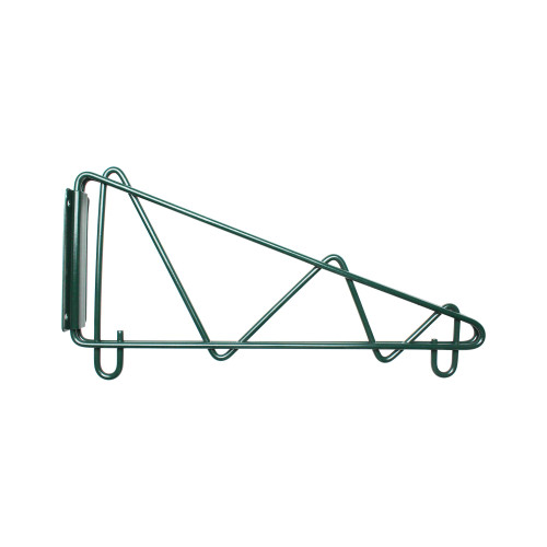 Thunder Group WBEP018 18" D Green Epoxy Coated Single Wall Bracket