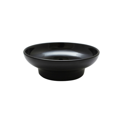 Thunder Group ML352BL1 8 Oz. Black Melamine Salsa Bowl