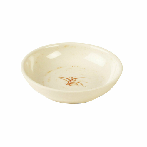 Thunder Group 3955GD 9 Oz. Melamine Gold Orchid Bowl
