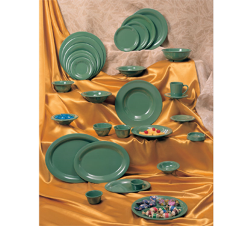 Thunder Group ML536GR1 2.5 Oz. Green Melamine Round Smooth Ramekin