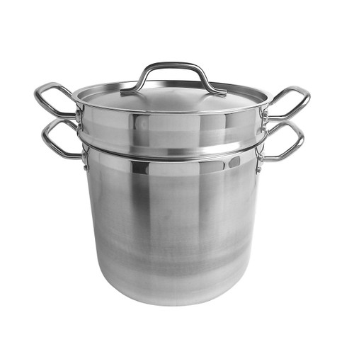 Thunder Group SLSPC4012 12 Qt. Stainless Steel Pasta Cooker