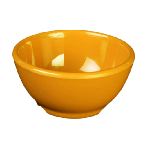 Thunder Group CR5804YW 10 Oz. Yellow Melamine Soup Bowl