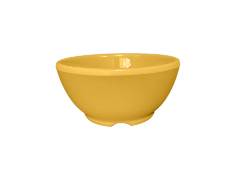 Thunder Group CR5804YW 10 Oz. Yellow Melamine Soup Bowl