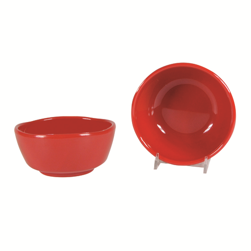 Thunder Group 39055PR 19 Oz. Pure Red Melamine Bowl