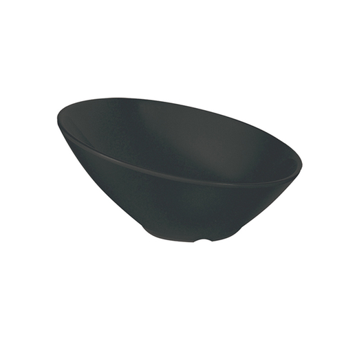 Thunder Group CR804BK 12 Oz. Black Square Melamine Classic Bowl