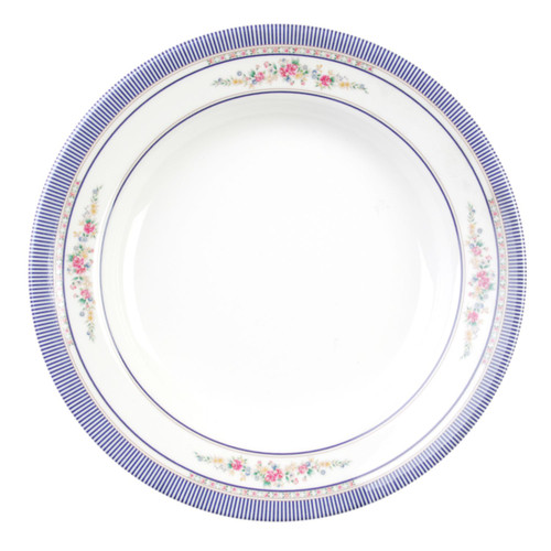 Thunder Group 1107AR 5 Oz. Melamine Rose Soup Plate