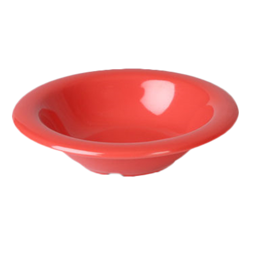 Thunder Group CR5608RD 8 Oz. Orange Melamine Salad Bowl