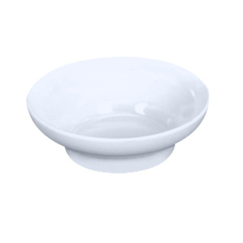 Thunder Group ML351W1 4.5 Oz. White Round Melamine Salsa Bowl
