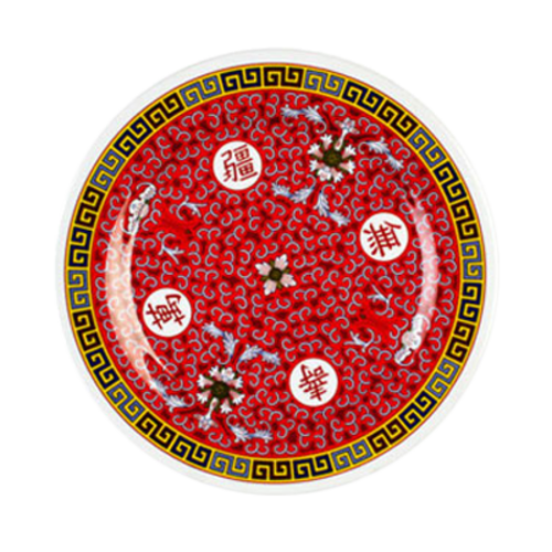 Thunder Group 1012TR 11.75" Dia. Melamine Longevity Round Plate