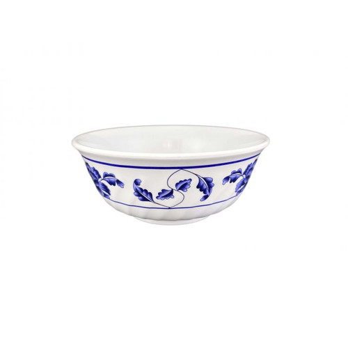 Thunder Group 5306TB 21 Oz. Melamine Lotus Swirl Bowl