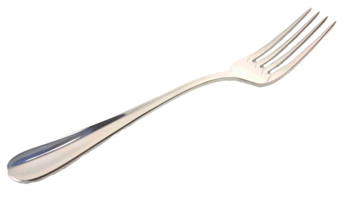 Thunder Group SLDM206 7.13" Long Stainless Steel Diamond Dinner Fork