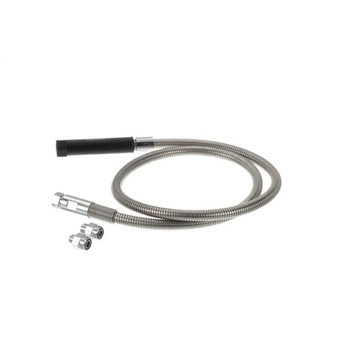 Component Hardware KL50-Y004-60U 60" Stainless Steel Outer Casing Encore Premium Pre-Rinse Hose