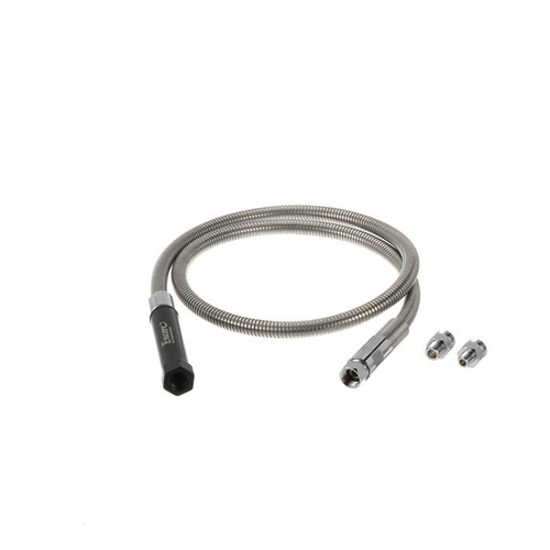 Component Hardware KL50-Y004-60U 60" Stainless Steel Outer Casing Encore Premium Pre-Rinse Hose