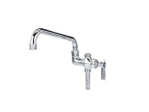 Component Hardware TLL55-7014-SE1Z 14" Horizontal Stainless Steel Swing Spout Top-Line Add-On Faucet
