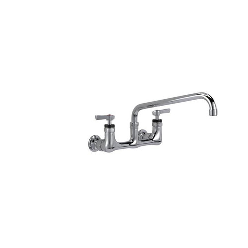 Component Hardware KL54-8112-SE1Z 8" Centers Stainless Steel Ceramic Wall Mount Encore Faucet