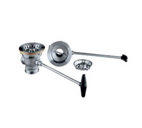 Component Hardware DSS-8000 3.5" Sink Opening Stainless Steel Encore Universal Rotary Waste Outlet