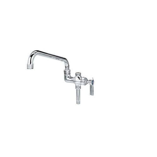 Component Hardware TLL55-7010-SE1Z 10" Horizontal Stainless Steel Swing Spout Top-Line Add-On Faucet