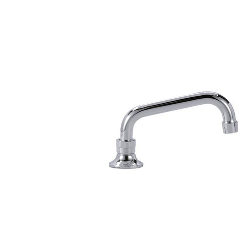Component Hardware KL72-9016 16" Stainless Steel Wall Mount Encore Spout Base