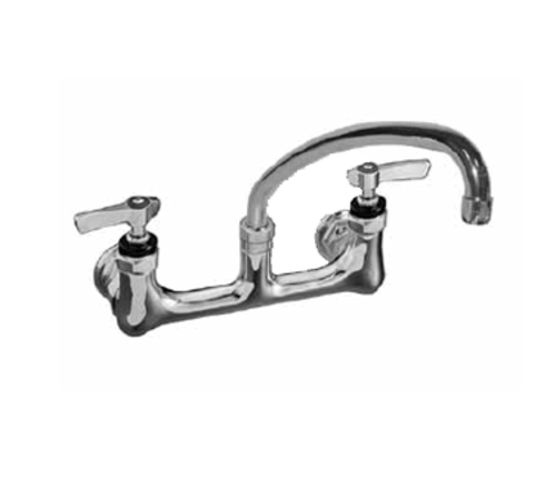 Component Hardware KL54-8109-SE1 8" Centers Stainless Steel Ceramic Wall Mount Encore Faucet