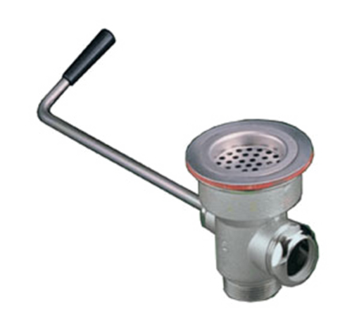 Component Hardware D50-7210 3.5" Sink Opening Nickel Plated Cast Bronze Body Encore Twist Handle Waste Outlet