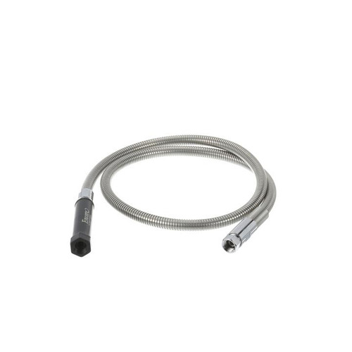 Component Hardware KL50-Y004-60 60" Stainless Steel Outer Casing Encore Premium Pre-Rinse Hose