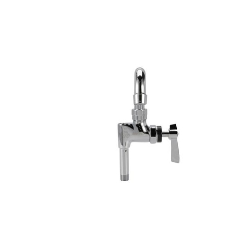 Component Hardware KL55-7010SE1Z 10" Stainless Steel Swing Spout Pre-Rinse Add-On Faucet
