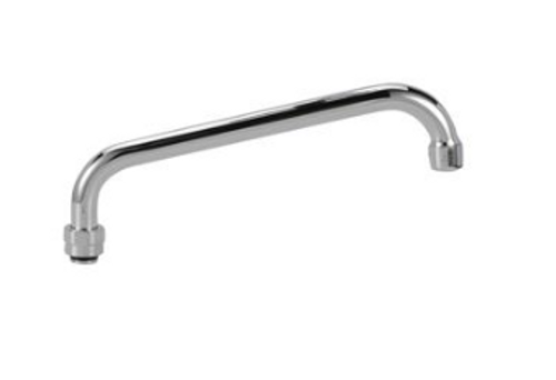 Component Hardware KS11-12-X010Z 10" Stainless Steel Tubular Swing Retail Package Encore Spout Assembly