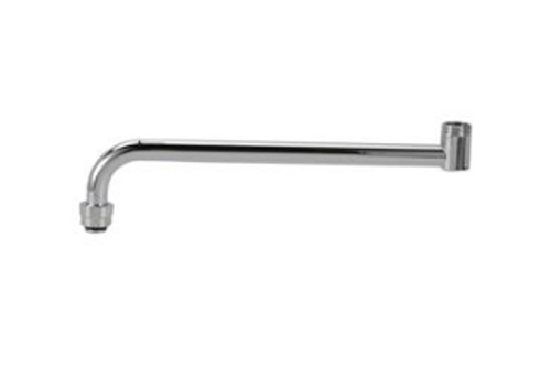 Component Hardware KS11-12-X112Z 14" Stainless Steel Tubular Swing Double Jointed Retail Package Encore Spout Assembly