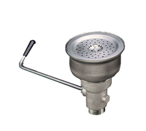 Component Hardware D63-4161 6.5" Sink Opening Nickel Plated Bronze Encore Twist Handle Waste Outlet