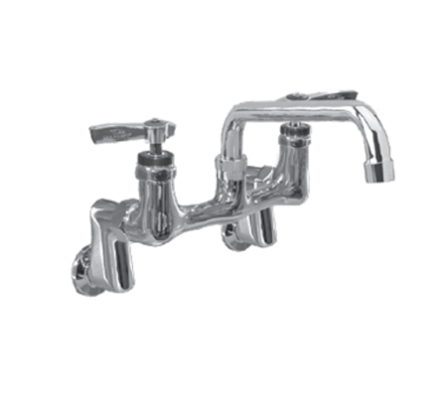 Component Hardware KL54-1014-SE1 8" Centers Stainless Steel Compression Wall Mount Encore Faucet