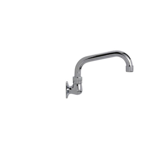 Component Hardware KL72-9008 8" Stainless Steel Wall Mount Encore Spout Base