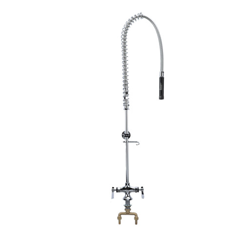 Component Hardware KL50-1000BRLS Encore Single Hole Center Deck Mount Pre-Rinse Assembly