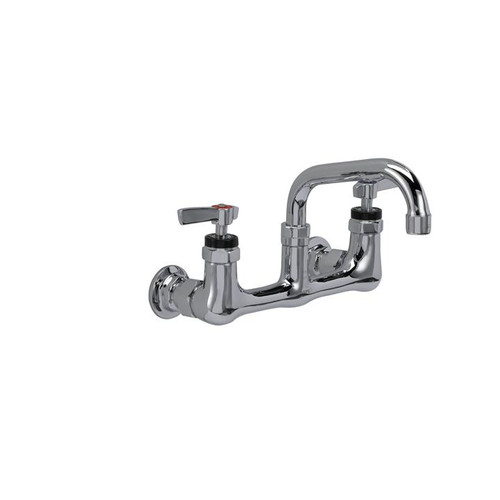 Component Hardware KL54-8106-SE1 8" Centers Stainless Steel Ceramic Wall Mount Encore Faucet